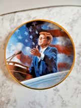 “A Tribute to John F. Kennedy” Franklin Mint Collector Plate Max Ginsburg #Y1726 - £11.02 GBP
