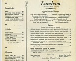The Voyager Room Restaurant Menu Henry Hudson Hotel New York City 1957 - $74.17