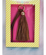 Viv &amp; Lou Leather Tassle / strap with ring - perfect accessory - £5.48 GBP