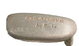 Burke Deadeye Blade Putter RH Aluminum Shaft 34.5&quot; Vintage Pistol Grip Neat Club - $38.99