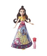 Disney Princess Belle&#39;s Magical Story Skirt Doll in Fuchsia/Yellow by Ha... - £22.67 GBP