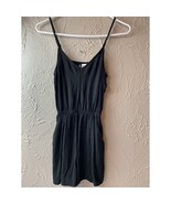 Juniors Size 0 Black Romper Divided by H&M Sleeveless V Neck Shorts Pockets - $257.67 MXN Juniors Size 0 Black Romper Divided by H&M Sleeveless V Neck Shorts Pockets - $257.67 MXN