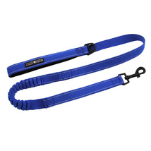 Soft Pull Cobalt Blue 4 ft Traffic Dog Leash with 6 In Stretch and Grip ... - $379.94 MXN