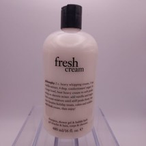 Philosophy  Shampoo, Shower Gel, Bubble Bath Fresh Cream  16oz  Sealed - £18.63 GBP
