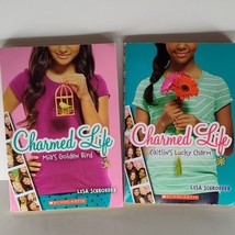 CHARMED LIFE Book 1 &amp; 2 Caitlin&#39;s Lucky Charm+Mia’s Golden Bird Schroede... - $92.07 MXN