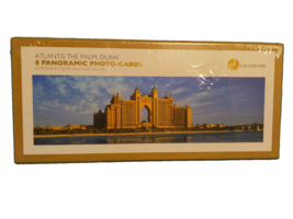 Gallery 1 Atlantis The Palm, Dubai 8 Panoramic Photo Card Envelope Set NIB - £16.37 GBP