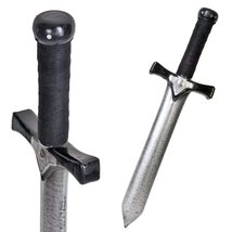 Munetoshi 18&quot; Fantasy Dark Knight Dagger LARP Foam Short Sword Latex Gam... - £15.81 GBP