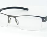 Claudio Lopez CLA5607 col.1 MATT GREY EYEGLASSES GLASSES METAL FRAME 54-... - $75.71