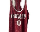Colosseum Tank Top  Womens xs Red Racer Back Straight Hem Indiana Hoosiers  - $9.78
