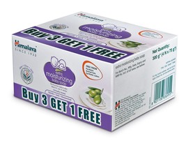 4 pc X 75 gms Himalaya Extra Moisturizing baby soap- Aloe, Almond, Olive... - £23.12 GBP