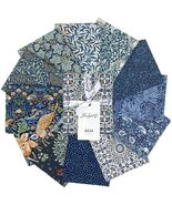 Fat Quarter Bundle - Morris &amp; Co. Saturday Stash 12 Count Cotton Precuts... - $54.97