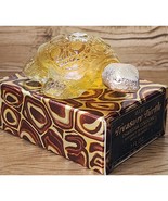 Avon Treasure Turtle Glass Decanter Charisma Cologne 1 fl oz Full In Box - $222.19 MXN