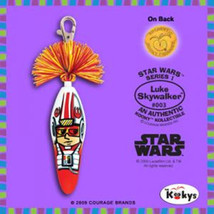 Star Wars Luke Skywalker Kooky Novelty Pen Keychain Set of 2 NEW - £3.97 GBP