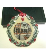 Longaberger Collector&#39;s Club Christmas Ornament 1998 Shopping on Main St... - £15.62 GBP