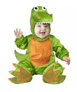 Baby T Rex Halloween Costume Size 6-12 Months Green Dinosaur Baby Infant... - $455.14 MXN