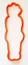 6x Carrot Costume Outline Fondant Cutter Cupcake Topper 1.75 IN USA FD2988 - £5.62 GBP