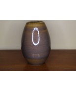 Studio Art Pottery Vase Glazed signed Springwood Vtg Beautiful Colors Go... - $26.85