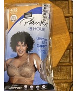 Playtex 18 Hour Bra 38B Beige 4745 Ultimate Lift &amp; Support Wirefree New - $210.19 MXN