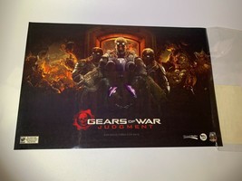 Gears of War Judgement 2012 SDCC Exclusive Poster RARE! Comic Con 623/1250  - £117.95 GBP