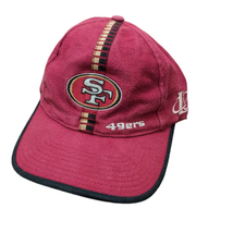 San Francisco 49ers Logo Adjustable Strapback Hat Baseball Cap Vintage 9... - $19.79