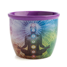 Wild Scents Ceramic Smudge Bowl - Chakra - £26.88 GBP