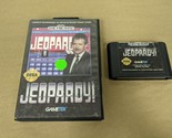 Jeopardy Sega Genesis Cartridge and Case - £4.35 GBP