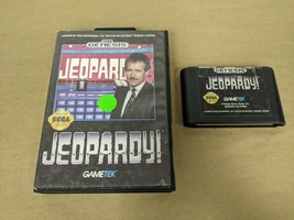 Jeopardy Sega Genesis Cartridge and Case - £4.32 GBP