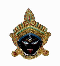 Religious Maa Kali Nazar Battu Standard Metal Wall Hanging Showpiece ( 1... - £20.94 GBP