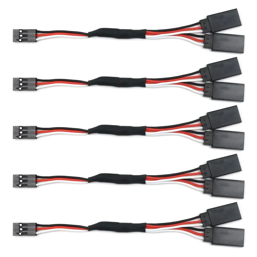 5pcs/lot 150mm 300mm 500mm RC Servo Y Extension Cord Cable Lead Wire for  - £6.90 GBP+