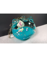 Tsunameez Hello Kitty And Friends Floaty Keychain Blue Bag Heart - Hello... - $277.30 MXN