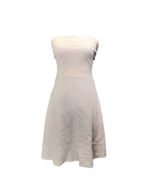 B Darlin White/Pink Strapless Cotton Sun Dress Women&#39;s Jr Sz 5/6 - $26.48 CAD