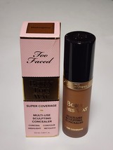 Too Faced Mahogany Born This Way Multi Use Sculpting Concealer Full Size... - $24.75