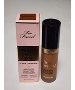 Too Faced Mahogany Born This Way Multi Use Sculpting Concealer Full Size... - $24.75