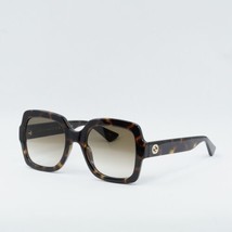 GUCCI GG1337S 003 Dark Havana/Gradient Brown 54-22-140 Sunglasses New Authentic - £137.08 GBP