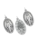 Pack of 3 - Miraculous Medal Pendant Extra Large -1.75 - £43.20 GBP