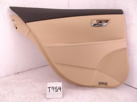 New OEM Door Trim Panel Lexus ES350 2007-2009 LH Rear small scratch Tan Cashmere - $118.80
