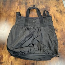 Vintage Lululemon Flow and Go Toote Bag Black from 2012 Read See Pictures - £46.70 GBP