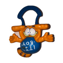 Garfield “Its A Boy” Remco Vintage 1990 Rattle (Worn) - $3.87