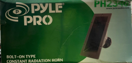 Pyle - PH2340 - 6 1/8 X 13 1/2 X 6 7/8 Bolt Horn - Black - £23.99 GBP