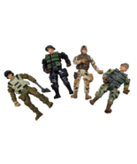 G.I. Joe Army Soldiers Lot of 4 Hasbro Action Figures Marines Desert Cam... - $272.22 MXN