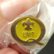 Quality Unit Yellow Pin Boy Scouts- BSA - NOS - sealed in bag - Boy Scouts Pin - £5.19 GBP