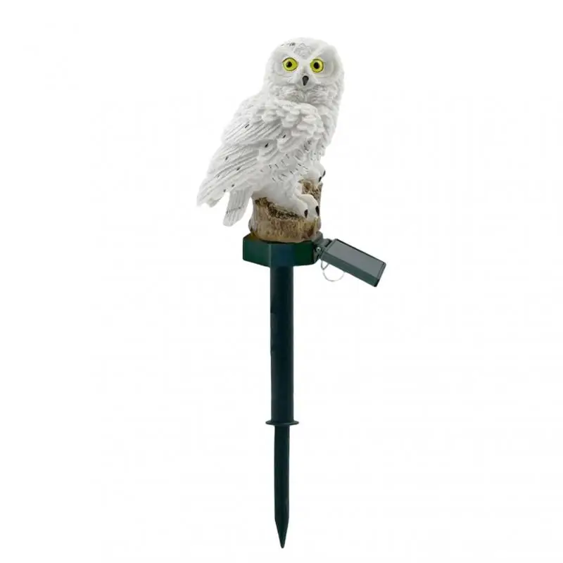 Solar Owl Garden Light Owl Solar Lamp Outdoor Solar Light Owl  Pixie Lawn Lamps  - £83.27 GBP