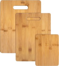 3-Piece Bamboo Cutting Board Set From Totally Bamboo, 3 Assorted Sizes. - £25.26 GBP