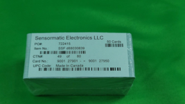 Sensormatic Kantech SSF-ioSMART Cards D88030839- 50 Count Card- - $108.66 CAD