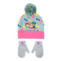 Nickelodeon Paw Patrol Toddler Girls Hat &amp; Mitten Set - $20.71 CAD