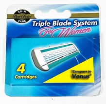 Best Choice For Women Triple Blade (4-PACK) Brand New Sealed - £4.40 GBP