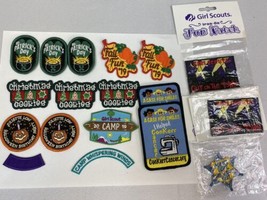 LOT 18 Girl Scout Fun Patches Christmas Halloween Holiday Police - £10.49 GBP