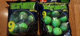 Lot of 2 NECA Teenage Mutant Ninja Turtles (x18) Toy Capsules Collectibles - £15.36 GBP