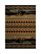 United Weavers Bear Falls Lodge Style Carpet Runner 31 X 88 Inches - £46.60 GBP
