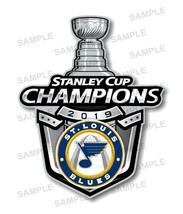 St Louis Blues  2019 Champions Precision Cut Decal - £3.15 GBP+